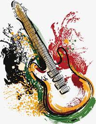 Vector Art Guitarra A Arte Guitarra Vector Imagem Png E Psd Para Download Gratuito Reggae Art Electric Guitar Art Guitar Art