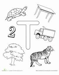 Fun coloring pages, color posters, worksheets, and handwriting practice. T Is For Worksheet Education Com