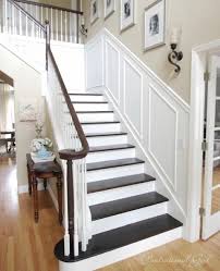 Or, paint the entire staircase one color, except for the treads. 20 Staircase Decorating Ideas Stair Designs