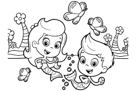 And here is a chance to learn a whole lot about art and coloring with nonny, oona, goby, gil, molly, and the others through this unique collection of free printable coloring pages. Nick Jr Bubble Guppies Coloring Pages Coloring And Drawing