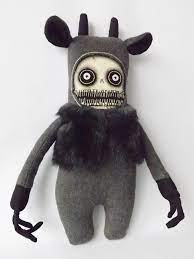 Pin On Childhood Monsters And Boogeymen Handmade Dolls