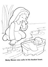 Moses Coloring Pages Coloring Pages Sunday School Coloring Pages Sunday School Kids Baby Moses Crafts