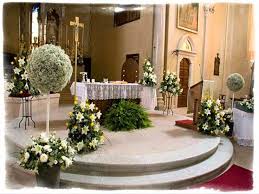 Church Decor For Wedding Wedding Altar Decorations Altar Flowers Wedding Wedding Flower Arrangements Church