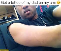 Amami solves that annual challenge with flying colours, and for many fathers' days to come! Got A Tattoo Of My Dad On My Arm Fail Invisible Father Missing Starecat Com