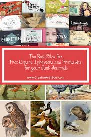 Over 5,000 available on our blog. The Best Sites For Free Clipart Ephemera And Printables For Your Junk Journals And Art Journals Creative Artnsoul Journaling