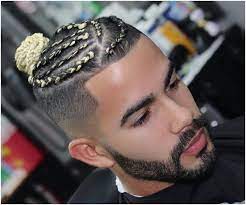 24 Popular Man Braids Hairstyles 2019 Braided Hairstyles Braided Man Bun Mens Braids Hairstyles