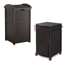 Check spelling or type a new query. Patio Garbage Waste Trash Can Bundled W Patio Cooler W Cabinet Wire Basket Target