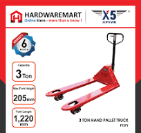 X5 3 TON HEAVY DUTY HAND PALLET TRUCK - Hardware Online Store