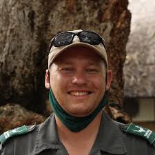 In the 2021 Kruger Guide you meet the Big Five as well as the people of the  park among others dr Peter Buss, the head veterinarian, and Agnesia  Makgotla, an aircraft maintenance