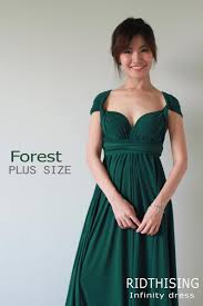 Plus Sizes Maxi Forest Green Bridesmaid Dress Infinity Dress Etsy In 2020 Green Bridesmaid Dresses Infinity Dress Forest Green Bridesmaid Dresses