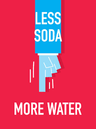 Words LESS SODA MORE WATER Royalty Free SVG, Cliparts, Vectors ...