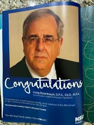 Broward Senior Hall of fame.