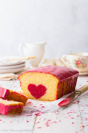 If your sponge cakes seem to always have a dark, crunchy edge, then it's likely you're greasing the tin too generously. Hidden Heart Valentine S Cake The Loopy Whisk