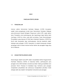 Feel free to use #sgbuloh #sungaibuloh. Pdf Panduan Penulisan Laporan Penyelidikan Ilkkm Arif Azwan Academia Edu