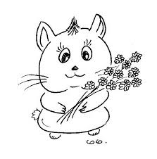 Coloring pages are a wonderful way to captivate children throughout travel or on a rainy minute. Hamster 8046 Animals Printable Coloring Pages