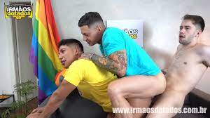 Irmãos Dotados – Live - Bruno Hot, Alex Cabrera, Gael - porno gay latinos