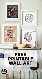 Decorate Your Kitchen Wall With Free Printable Art From Hp Hang One Piece To Shine Kitchen Wall Art Printables Kitchen Art Printables Kitchen Printables Free