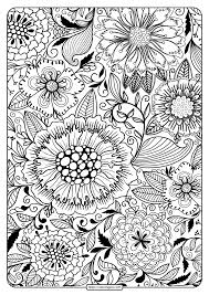 See more ideas about flower coloring pages, coloring pages, embroidery patterns. Free Printable Flower Pattern Coloring Page 18