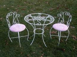 Kids Wrought Iron Cafe Table And Chairs Tea Party New Party Furniture Kids Table And Chairs Childrens Tea Party