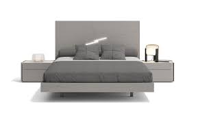 Faro Gray Queen Size Bed Faro J M Modern Beds In 2020 King Size Bed Frame King Sized Bedroom Bed