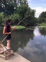 Fishing Gone Wrong Funny Gif Funny Pictures Funny Photos