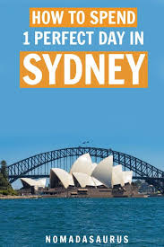 How To Spend One Day In Sydney Like A Boss Nomadasaurus Adventure Travel Blog Australia Tourism Australia Vacation Oceania Travel