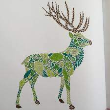 stag animal kingdom book millie marotta