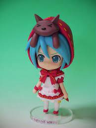 Custom Nendoroid Hatsune Miku Red Riding Hood Version Nendoroid Cute Nendoroid Miku