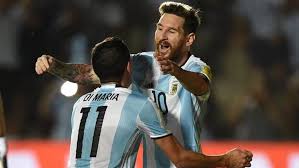 Barcelona great messi finally got his hands on a trophy while wearing the famous blue and white argentina stripes. Di Maria Defends Messi Leo Doing Everything He Can Tribuna Com