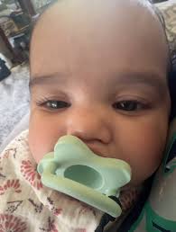 My favorite part of the day is when she fell asleep in my arms. As for the  eyelashes, that comes from grandpa 🙏🏾