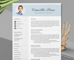 This free cv template for word is designed in a formal tone. Cv Template Curriculum Vitae Modern Cv Format Design Simple Resume Template Professional Resume Template Creative Resume Format 1 3 Page Resume Instant Download Mycvtemplates Com
