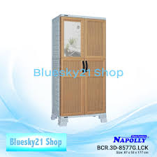 Lemari plastik mini tabitha susun 4. Lemari Pakaian 2 Pintu Gantung Kaca 2 Laci Jumbo Napolly Bcr 3d 8577 G Lck Lemari Plastik Murah Shopee Indonesia