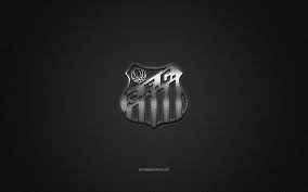 We have 102 free santos vector logos, logo templates and icons. Santos Fc Brazilian Football Club Silver Metallic Logo Gray Carbon Fiber Background Hd Wallpaper Peakpx