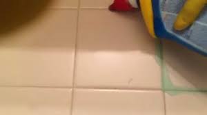 The quickest and easiest method is to pour a little neat bleach into a cup then take an old toothbrush, dip it in and apply it to the grout. Cleaning Tip How To Clean Tile Floors And White Grout Lines Fast And Easy Youtube