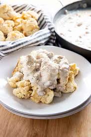 Image result for sausage gravy biscuits