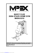 impex marcy club mkm 81010 assembly manual pdf download