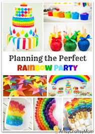 Homemade Return Gift Ideas For Kids Birthday Party Planning The Perfect Rainbow Themed Birthday Party Rainbow Themed Birthday Party Rainbow Birthday Party Rainbow Theme Party