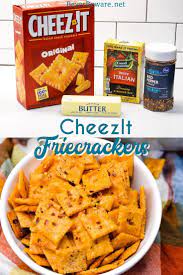 Cheezit Firecrackers Are Your Favorite Cheese Crackers With A Buttery Italian Seasoning With A Little Kick From Red Peppe In 2021 Spicy Recipes Cracker Recipes Recipes