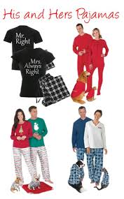 His And Hers Pajamas 15 Pairs Of Matching Pajamas For Couples Findinista Matching Christmas Pajamas Couples Couple Pajamas Matching Pajamas