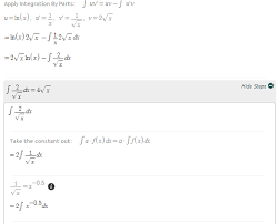 Fie f o functie pe un interval i si un punct din i. Cat Este Integrala Din Lnx Sqrt X Folosind Metoda Integrarii Prin Parti Brainly Ro