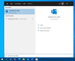 Starting Outlook In Safe Mode Msoutlook Info