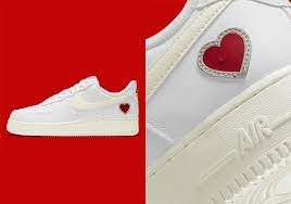 Nike Air Force 1 Valentines Day 2021 Dd7117 100 Release Info Sneakernews Com Spread some love in 2021 with the upcoming nike air force 1 valentine's day rumored to release in early february of next year. nike air force 1 valentines day 2021