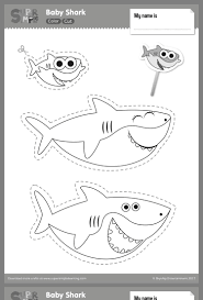 Pin By Gladys R On Kids Craft Ideas Shark Crafts Preschool Shark Craft Shark Coloring Pages