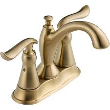 The average price for bronze delta. Delta Linden Champagne Bronze 2 Handle 4 In Centerset Watersense Bathroom Sink Faucet With Drain Lowes Com Bathroom Faucets Delta Faucets High Arc Bathroom Faucet