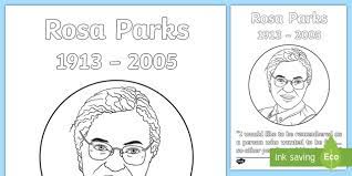 Maybe you would like to learn more about one of these? Rosa Parks Colouring Page Teacher Made