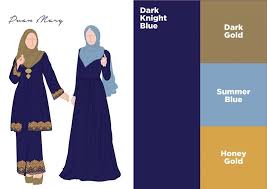 Misalnya kamu bisa mencoba berbagai warna netral. Pemilihan Tudung Mengikut Kesesuaian Warna Baju Daneena Couture