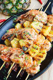 Grilled Coconut And Pineapple Sweet Chili Shrimp Recipe Sweet Chili Shrimp Recipe Sweet Chili Shrimp Food