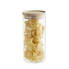 Well made and super cute, i use them to make candles in and then folks can keep them for storage. Lakeland Glass Storage Jar With Bamboo Lid 1 3l Lakeland