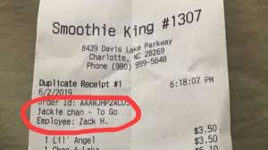 Check spelling or type a new query. Smoothie King Temporarily Closing Two Stores Over Racist Comments Written On Receipts Wset