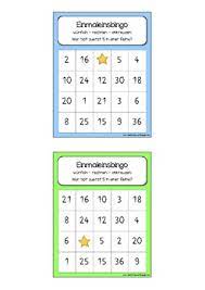 Es lässt sich unterwegs spontan in die tagesplanung integrieren und ihr benötigt lediglich einen stift. Einmaleins Bingo Bis Reihe 6 By Endlich Pause Tpt